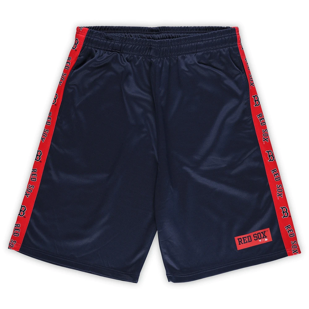 Short en molleton Profile pour hommes, bleu marine, Boston Red Sox, grandes et