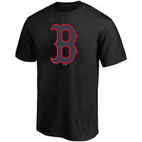 Men's Profile Rafael Devers Black Boston Red Sox Big & Tall Name Number T-Shirt