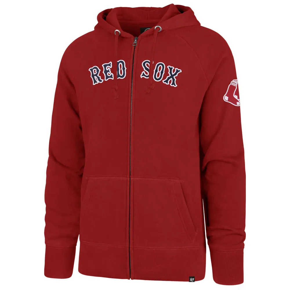 Men's Antigua Navy Boston Red Sox Victory Pullover Hoodie