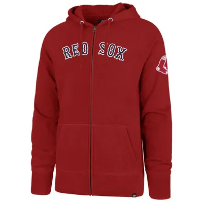 Men's Boston Red Sox Navy Short Stop Pullover Hoodie