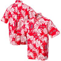 Men's Reyn Spooner Red Boston Sox Aloha Button-Down Shirt