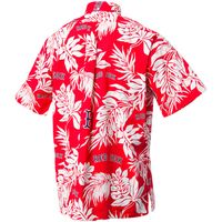 Men's Reyn Spooner Red Boston Sox Aloha Button-Down Shirt