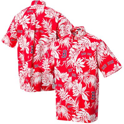 Men's Reyn Spooner White St. Louis Cardinals Aloha Button-Down Shirt