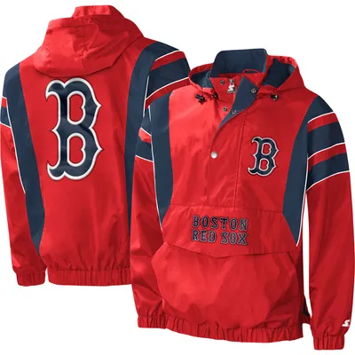 Boston Red Sox Starter Impact Hoodie Half-Zip Jacket