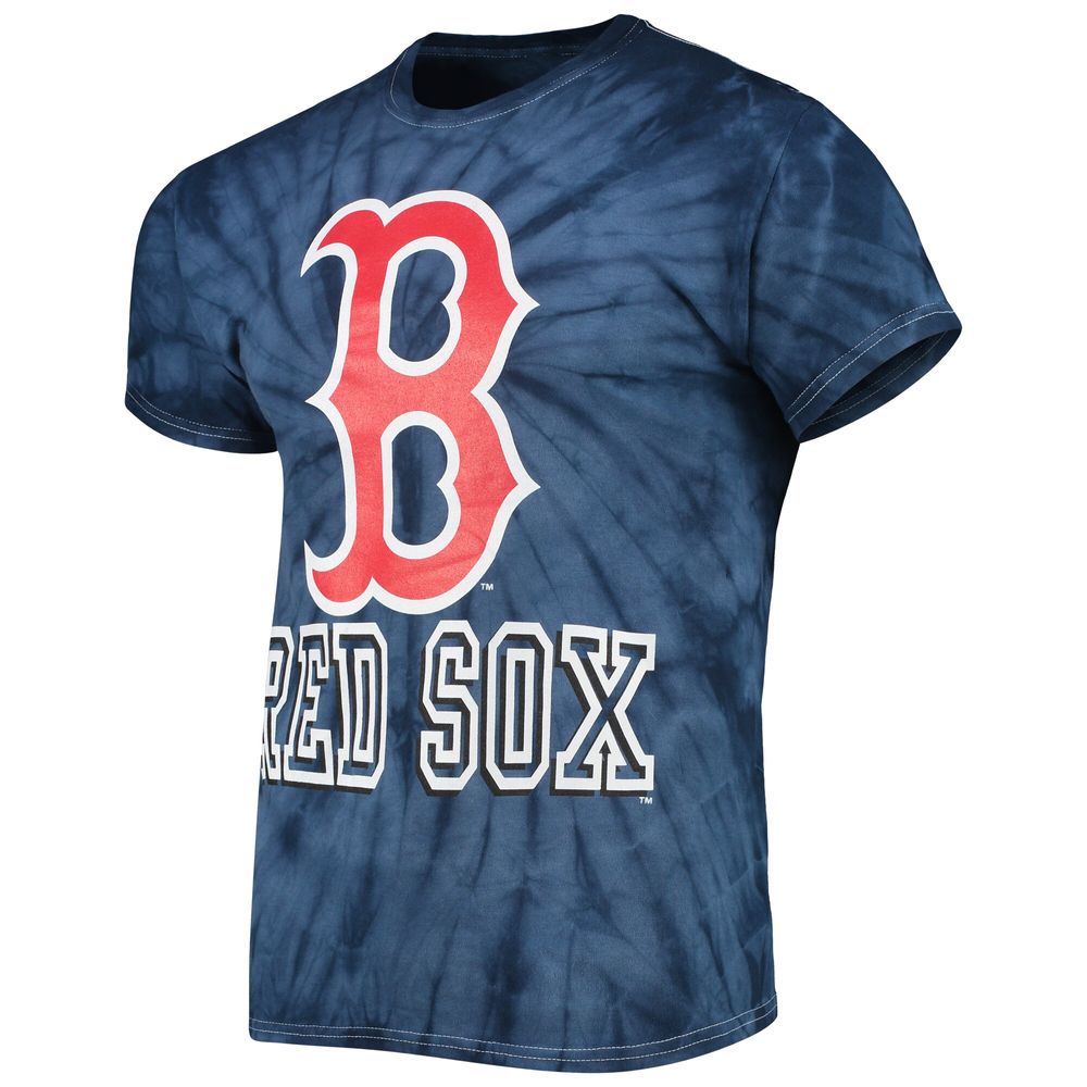 Youth Navy Boston Red Sox Tie-Dye T-Shirt