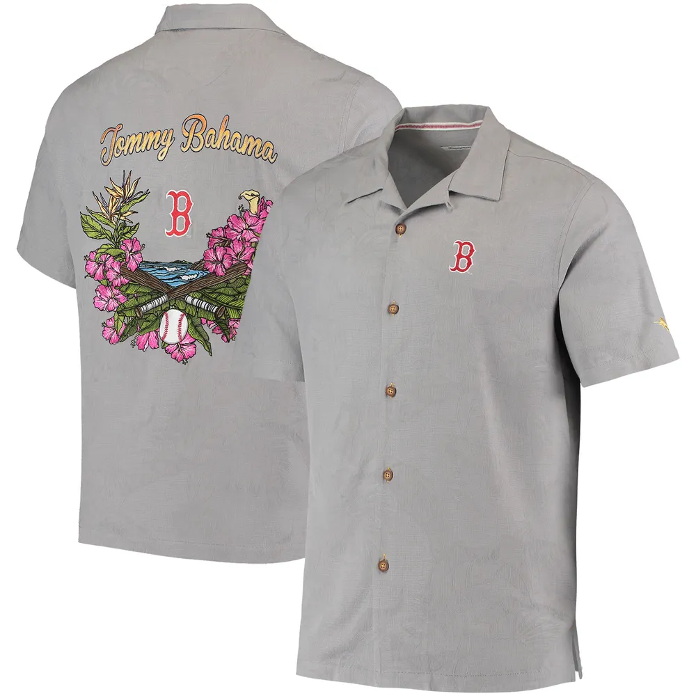Lids Boston Red Sox Tommy Bahama Bay Back Panel Button-Up Shirt