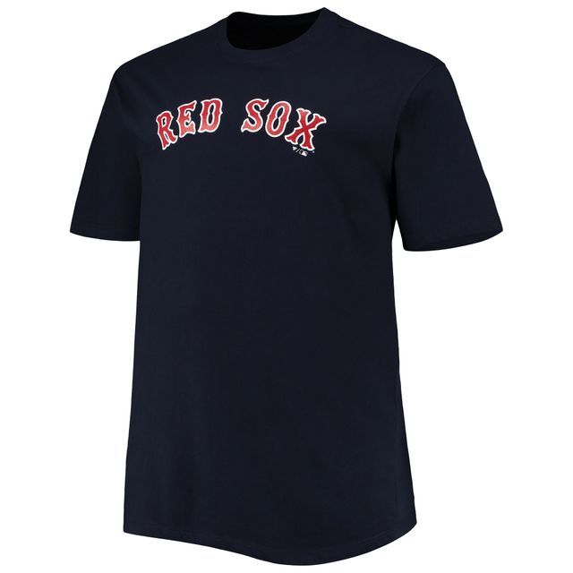 T-shirt avec nom et numéro des Boston Red Sox de Trevor Story pour homme, bleu marine