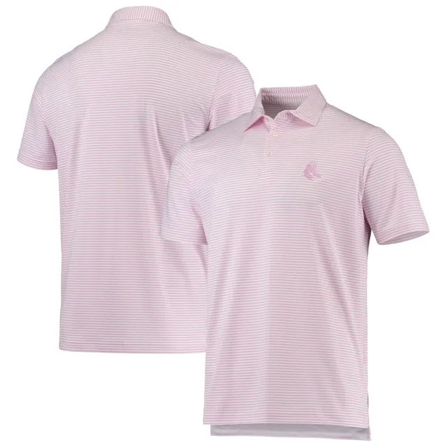 Lids Boston Bruins Vineyard Vines Destin Stripe Polo - Charcoal