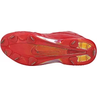 Mookie Betts Boston Red Sox Autographed Game-Used Red Jordan Brand Cleats from the 2019 MLB Season