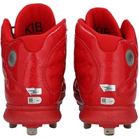 Mookie Betts Boston Red Sox Autographed Game-Used Red Jordan Brand Cleats from the 2019 MLB Season