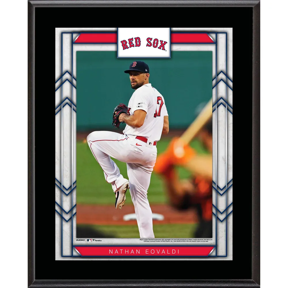Lids Nathan Eovaldi Boston Red Sox Fanatics Authentic 10.5'' x 13''  Sublimated Player Name Plaque