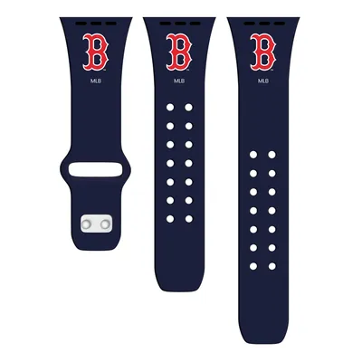 Dallas Cowboys Debossed Silicone Watch Band (22mm) Navy Blue