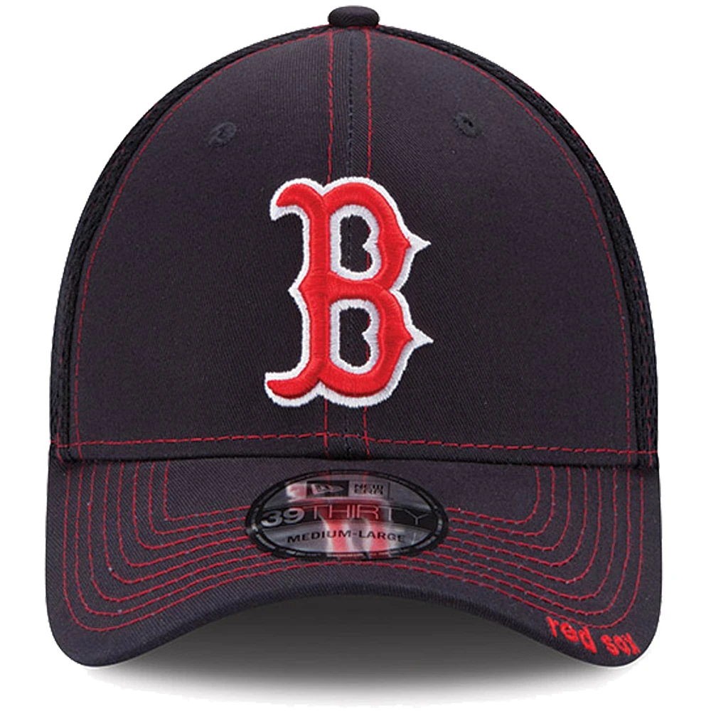 Casquette extensible New Era Boston Red Sox Neo 39THIRTY bleu marine