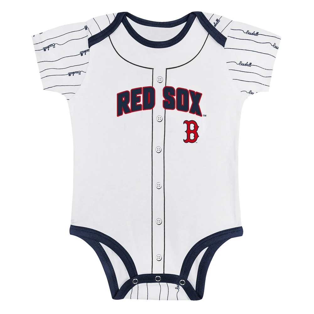 Ensemble de 2 bodys Play Ball pour nouveau-nés et nourrissons des Red Sox Boston