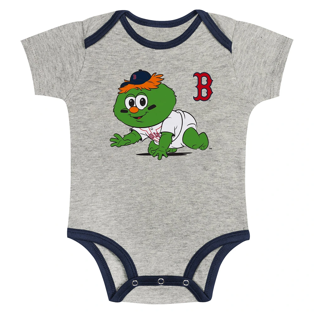 Ensemble de 2 bodys Play Ball pour nouveau-nés et nourrissons des Red Sox Boston