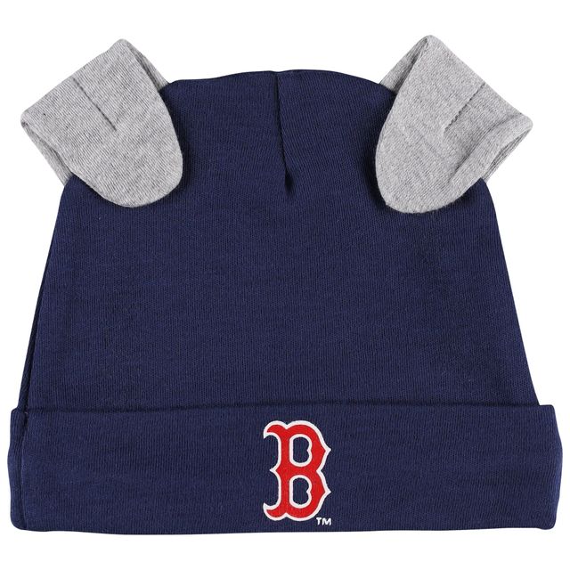 Ensemble body, chapeau et pantalon à pieds pour nouveau-né nourrisson, bleu marine/blanc, Boston Red Sox Dream Team