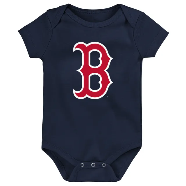 Boston Red Sox Newborn & Infant Dream Team Bodysuit, Hat & Footed Pants Set  - Navy/White