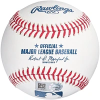 Baseball autographié par Pedro Martinez des Red Sox de Boston avec l'inscription « 1999 Triple Crown »