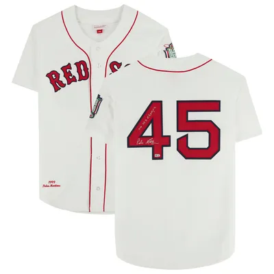 Pedro Martinez Autographed Boston Red Sox Framed Jersey Fanatics Boston  Strong