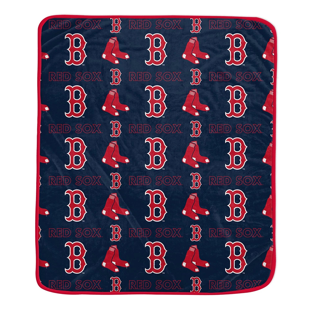 Ensemble de couvertures deux pièces Pegasus Boston Red Sox 60" x 70" Home & Away