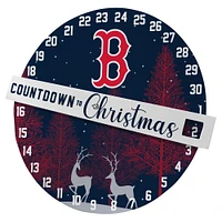 Panneau mural Pegasus Boston Red Sox, compte à rebours jusqu'à Noël