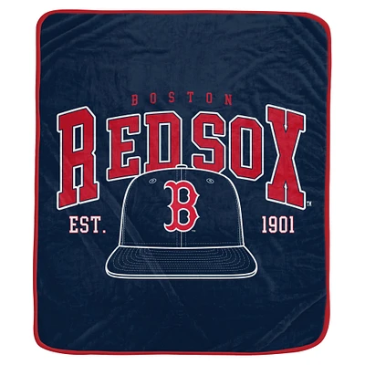 Couverture ultra douce Pegasus Boston Red Sox Vintage Arch 50" x 60"