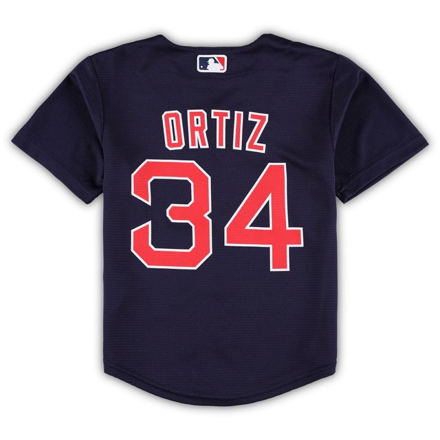 Outerstuff Preschool David Ortiz White Boston Red Sox 2022 Hall of Fame  Replica Player Jersey