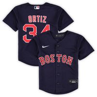 Toddler David Ortiz White Boston Red Sox 2022 Hall of Fame Team Replica  Player Jersey