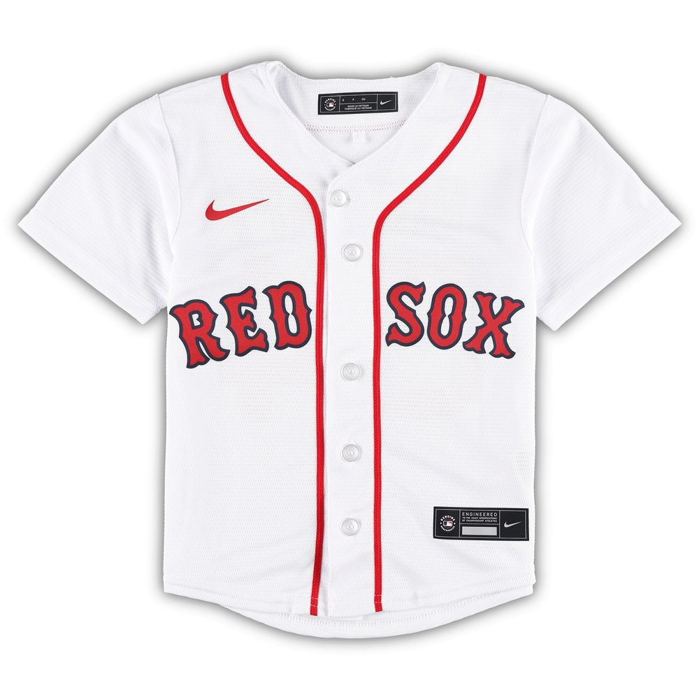Outerstuff Preschool David Ortiz White Boston Red Sox 2022 Hall of Fame  Replica Player Jersey