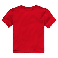 Ensemble t-shirt et short deux pièces Nike rouge/marine Boston Red Sox pour enfants d'âge préscolaire