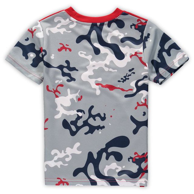 Boston Red Sox Preschool The Lineup V-Neck & Shorts Set - White/Navy