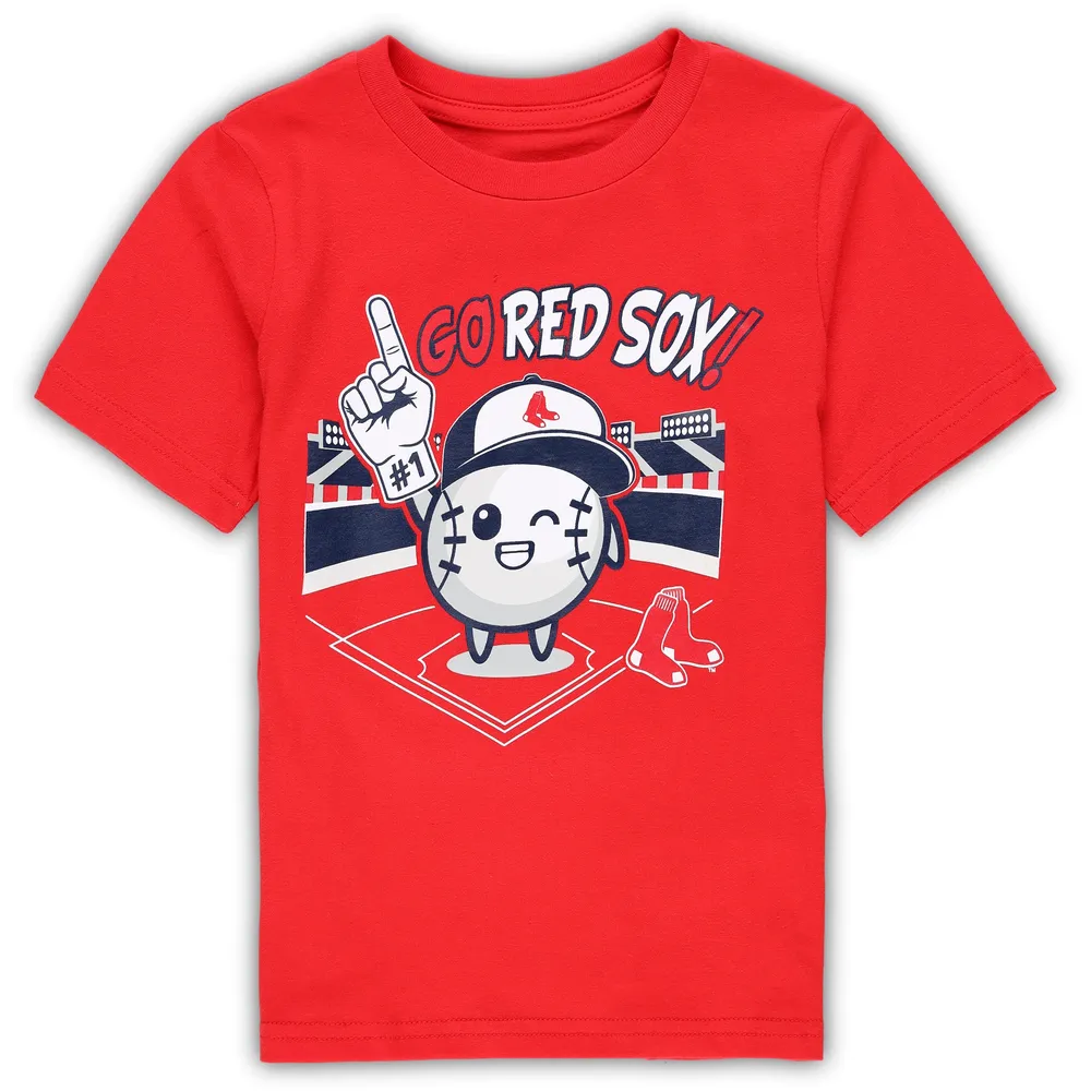 Lids Boston Red Sox Tiny Turnip Infant Teddy Boy T-Shirt