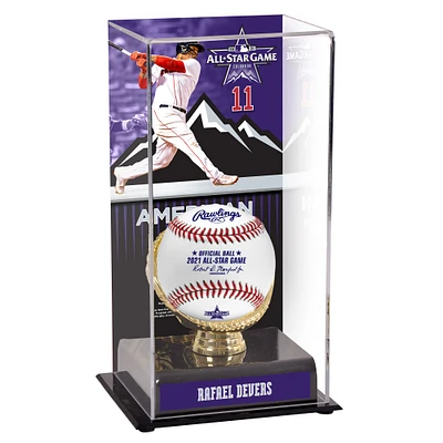 Rafael Devers Boston Red Sox 2021 MLB All-Star Game Gold Glove Display Case with Image