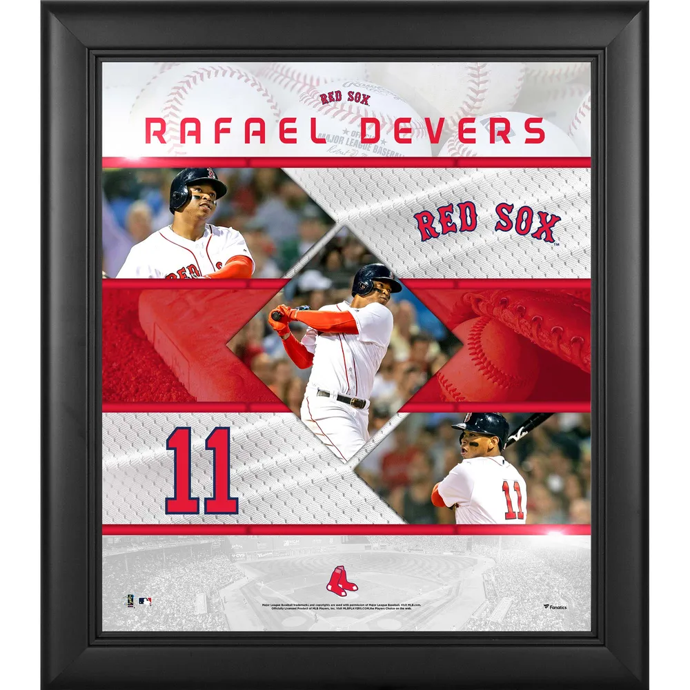 Lids Rafael Devers Boston Red Sox Fanatics Authentic Framed 15 x