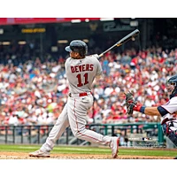 Rafael Devers Boston Red Sox Unsigned Home Run vs. Washington Nationals Photograph