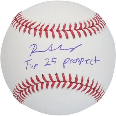 Baseball autographié par Roman Anthony des Red Sox de Boston avec inscription « Top 25 Prospect » - Édition limitée à 25 exemplaires
