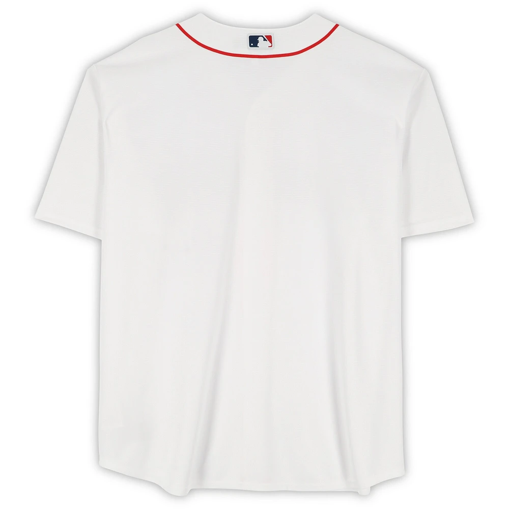 Maillot Nike blanc autographié par Roman Anthony des Boston Red Sox - Signature sur le devant