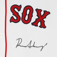 Maillot Nike blanc autographié par Roman Anthony des Boston Red Sox - Signature sur le devant