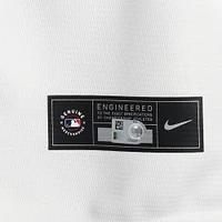 Maillot Nike blanc autographié par Roman Anthony des Boston Red Sox - Signature sur le devant
