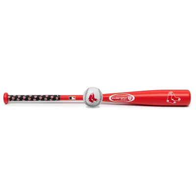 Boston Red Sox SweetSpot Baseball Senior 32 Bat and Spaceball Combo