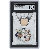 Ted Williams Boston Red Sox 2018 Topps Diamond Icons Bat Relic #SPR-TW #1/10 SGC Authentifié 10 Carte