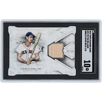 Ted Williams Boston Red Sox 2018 Topps Diamond Icons Bat Relic #SPR-TW #1/10 SGC Authentifié 10 Carte