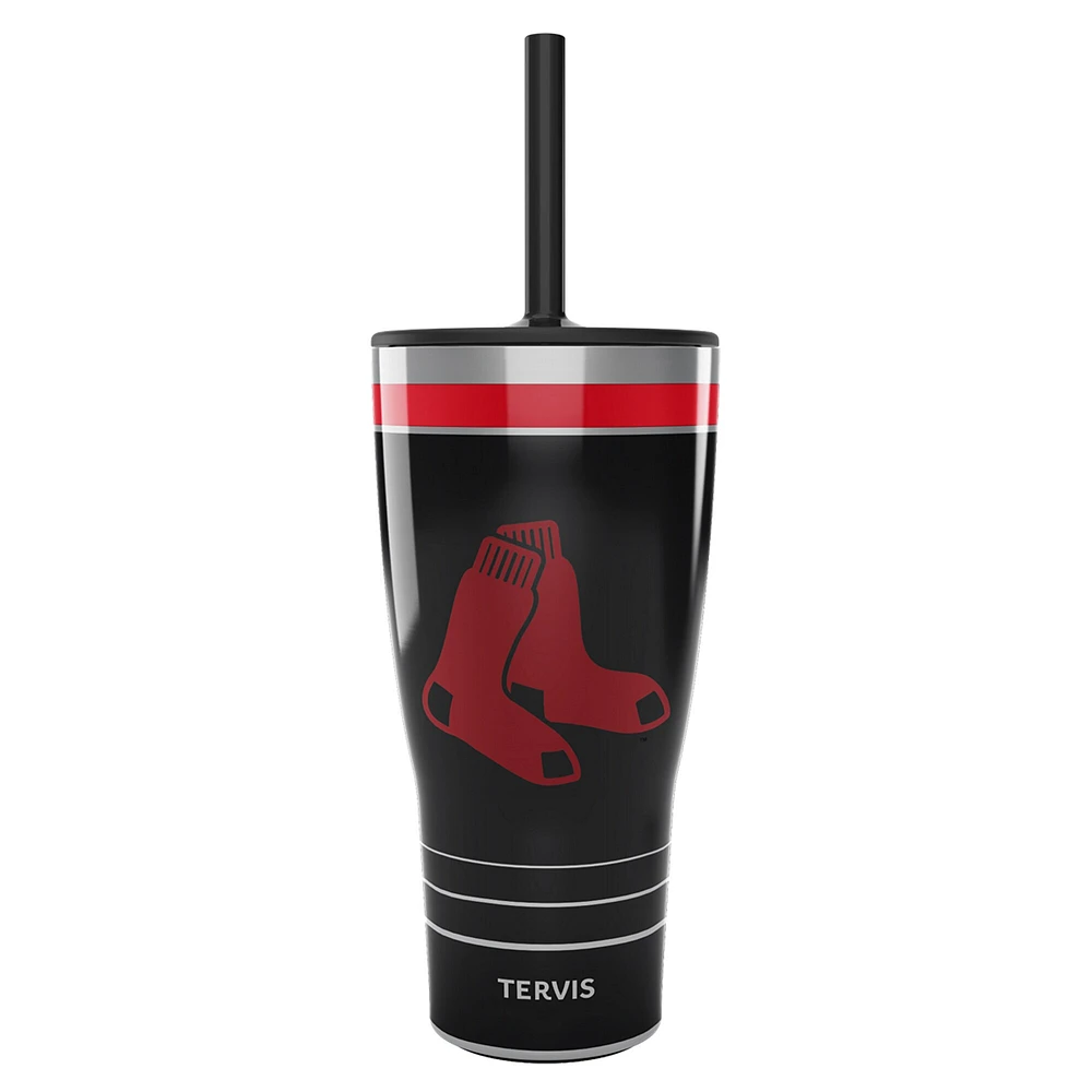 Tervis Red Sox de Boston 30oz. Gobelet de jeu de nuit avec paille