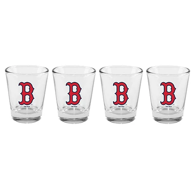 The Memory Company Boston Red Sox 4-Pack 2oz. Ensemble de verres à shot