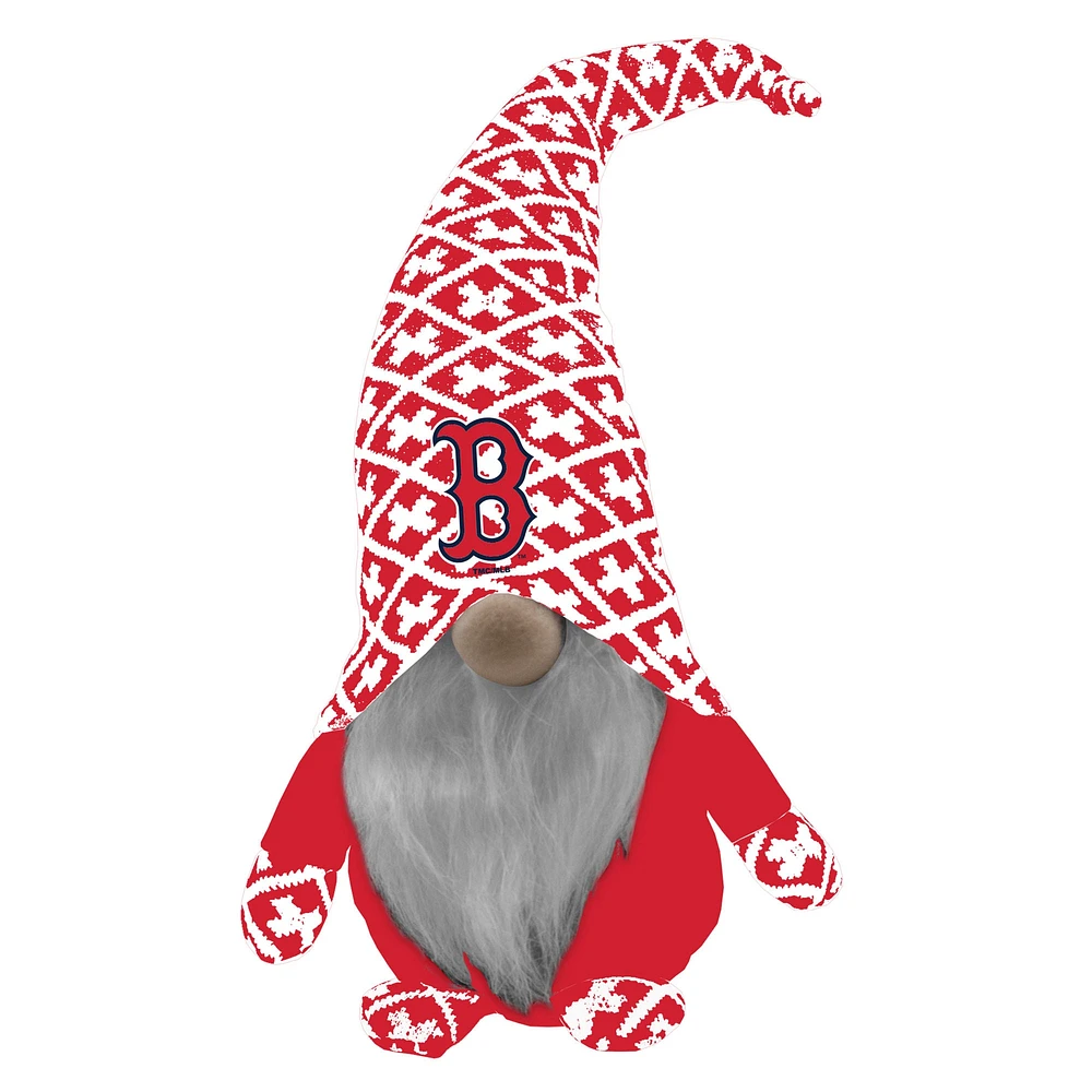 Gnome avec chapeau et bas de Noël des Boston Red Sox de The Memory Company