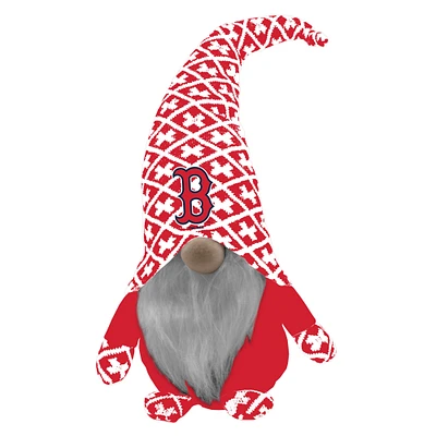 Gnome avec chapeau et bas de Noël des Boston Red Sox de The Memory Company