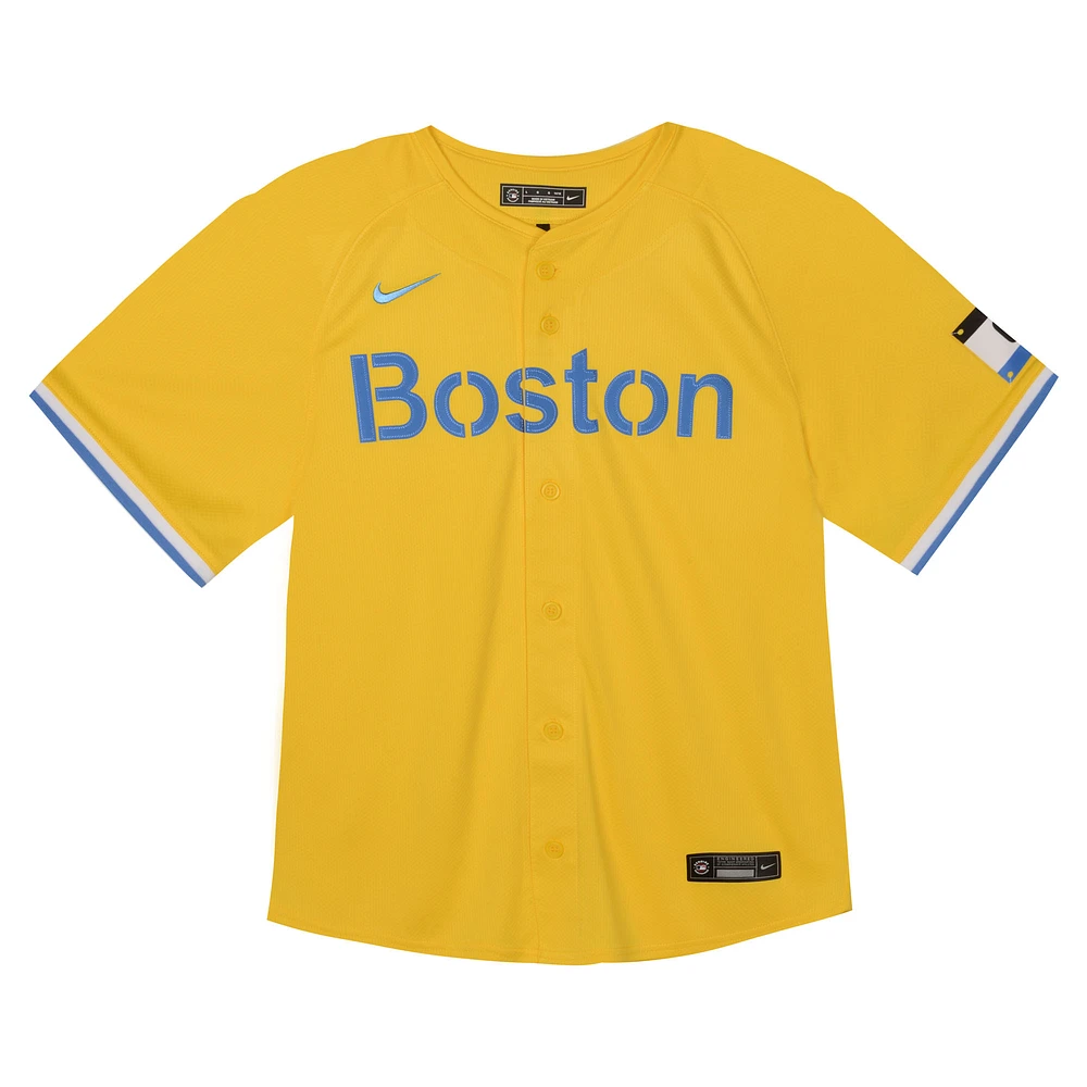 Maillot Nike Gold City Connect Limited Boston Red Sox pour tout-petit