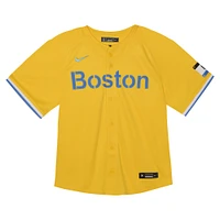 Maillot Nike Gold City Connect Limited Boston Red Sox pour tout-petit