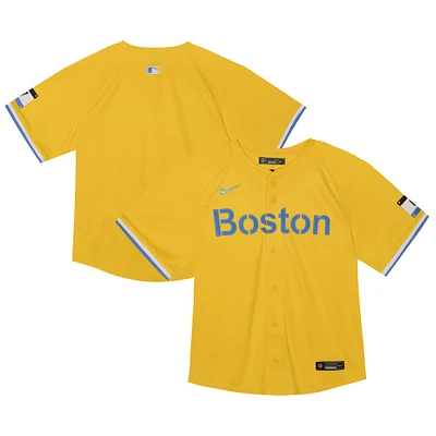 Maillot Nike Gold City Connect Limited Boston Red Sox pour tout-petit