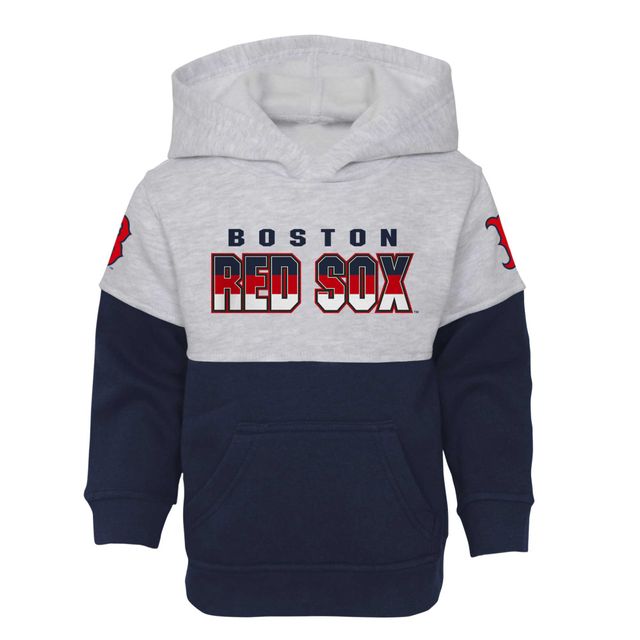 Ensemble de meneur jeu deux pièces Boston Red Sox bleu marine/gris chiné pour tout-petit